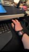 Protects bottom of wrist while not limiting movement needed to operate mouse!