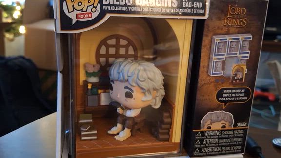 Funko Pop! Nooks The Lord of The Rings Bilbo Baggins in Bag-End