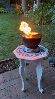 7.5” Cleanburn Smokeless Table Top Fire Pit | Cuisinart Heaters