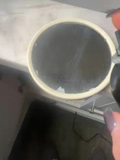 Wet spray no hold