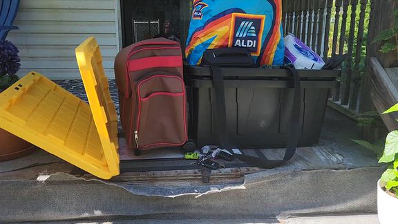 Cleaning out my old car