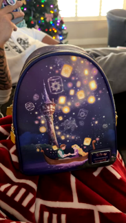 Loungefly Disney Tangled Lantern Scene Light-Up Mini Backpack